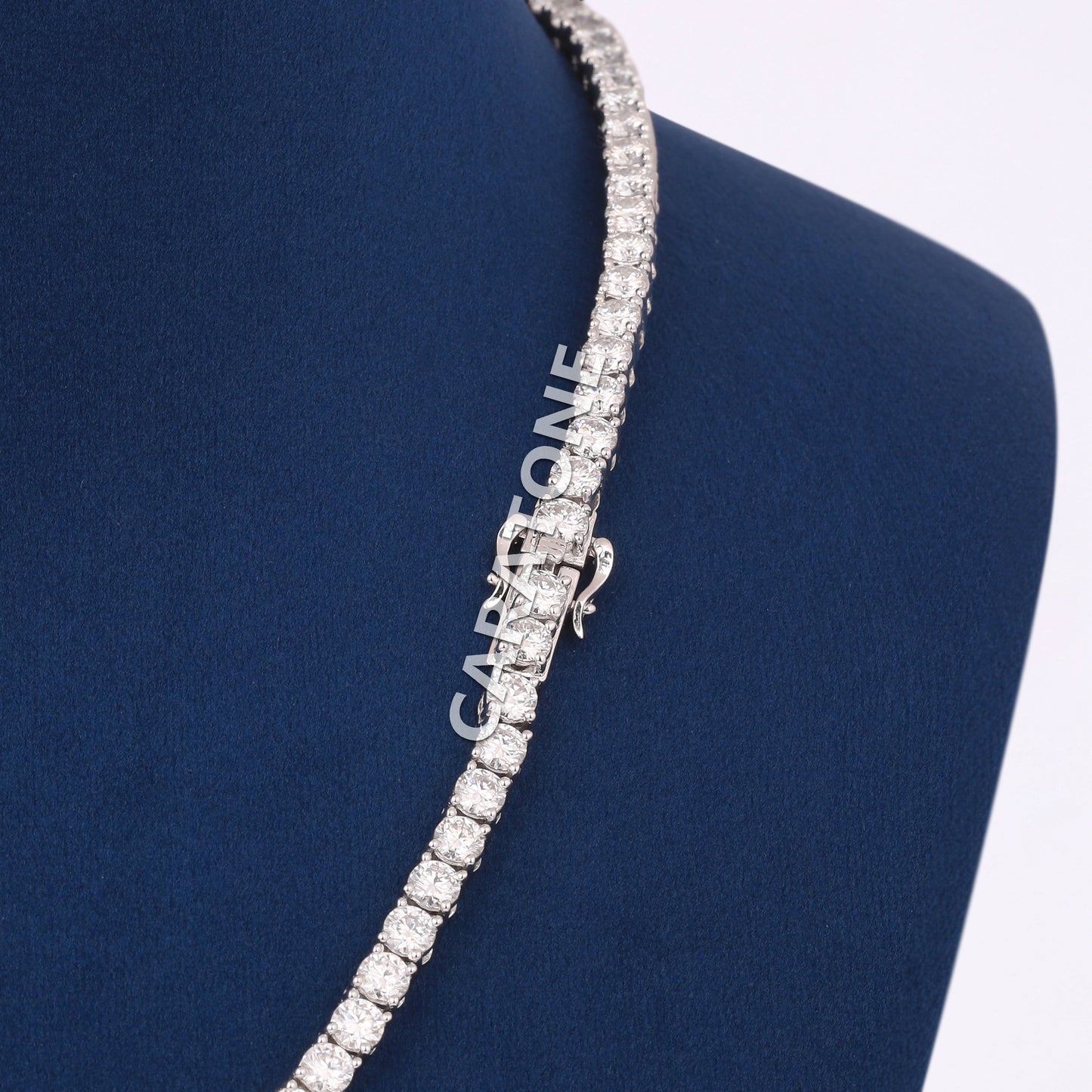 18 Inch 4mm Diamond Tennis Chain Sparkling Iced Jewelry for Men and Women