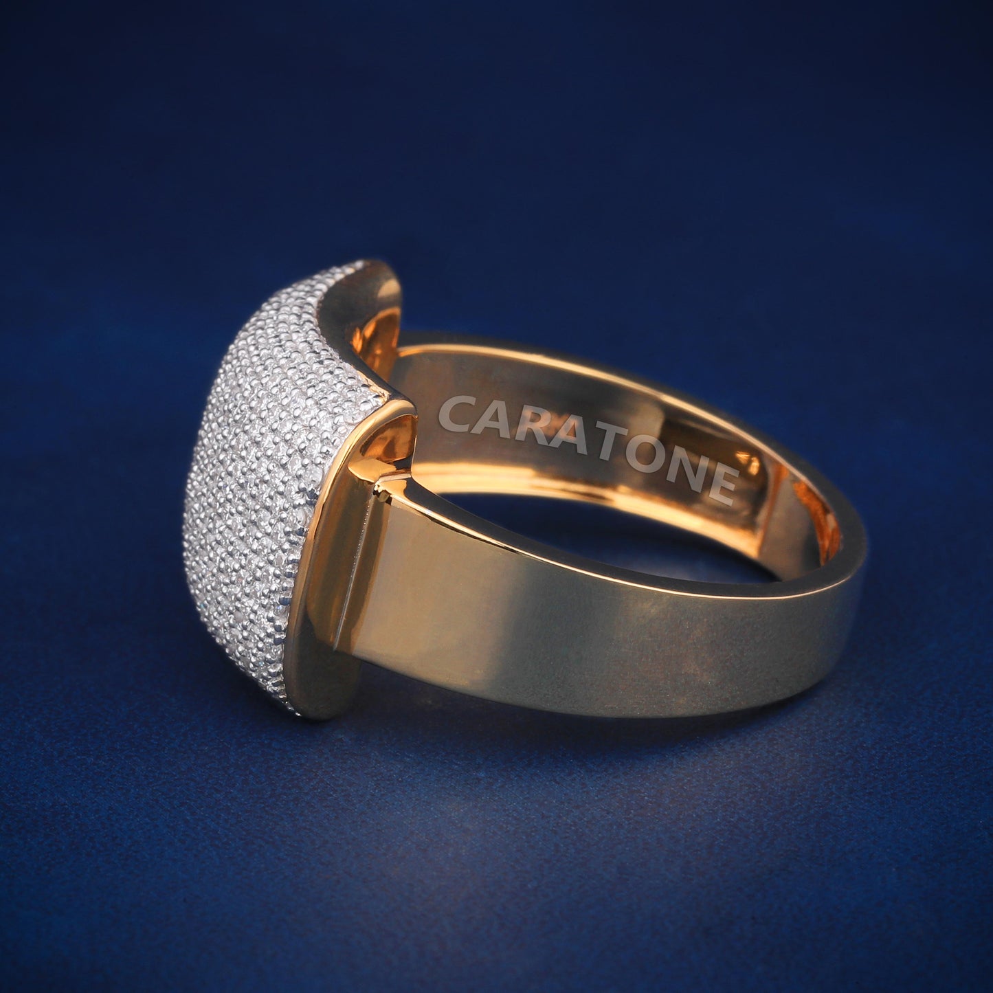 Mens wedding engagement round cuts diamond ring