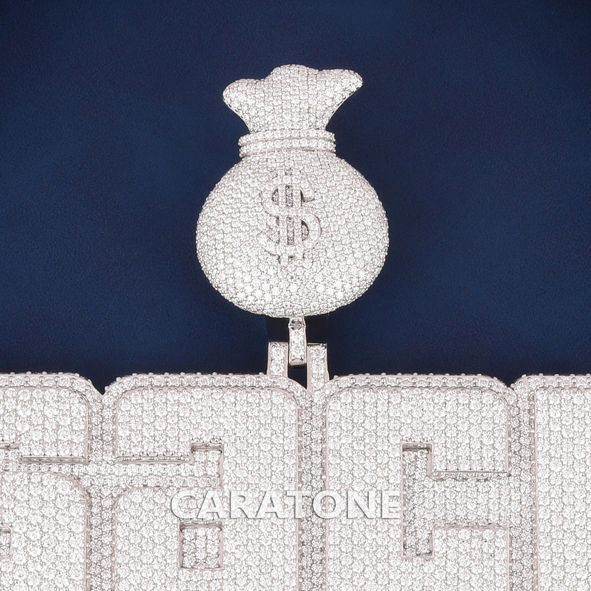 Custom Iced Out Stack Boy Hip Hop Pendant with Lab Grown Diamonds