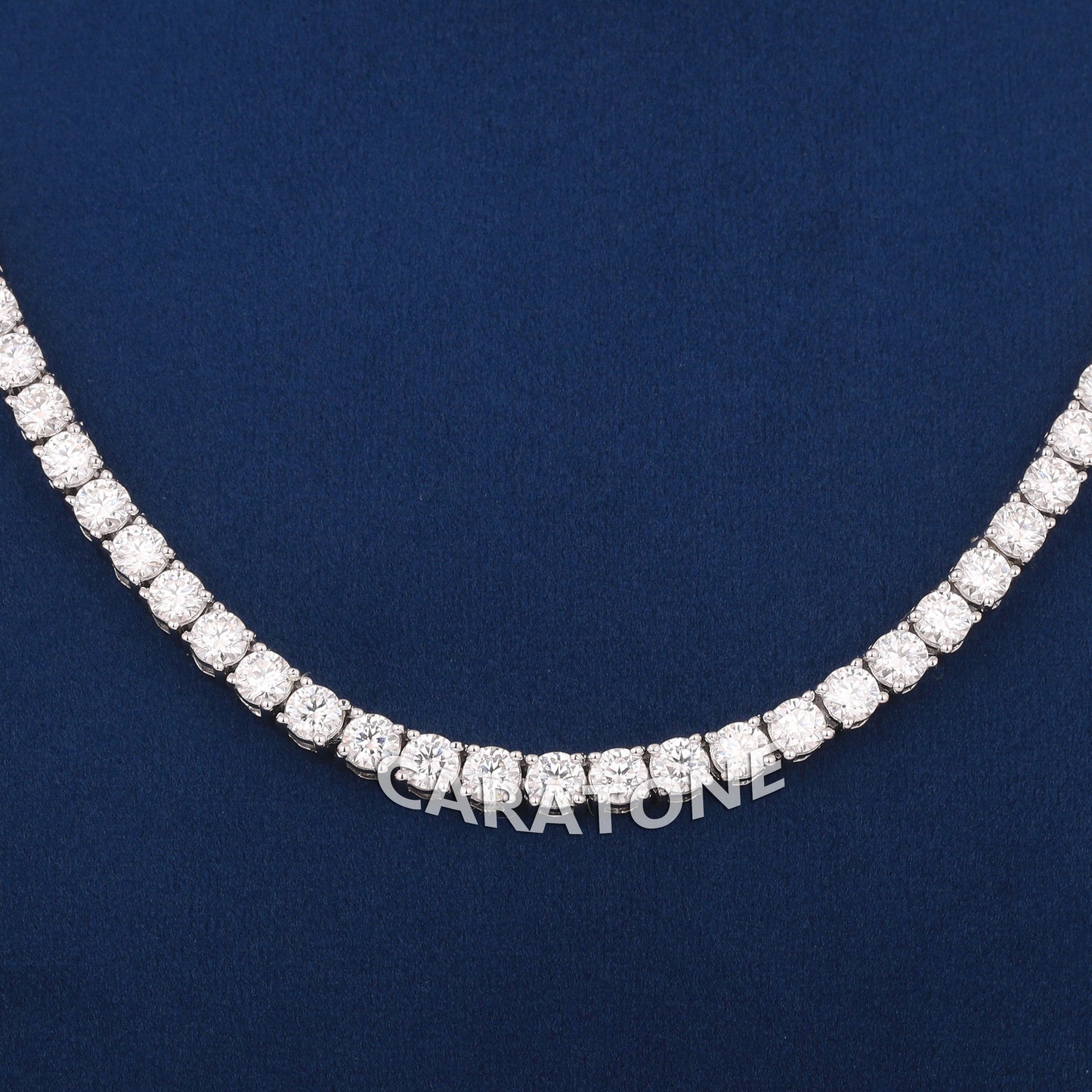 18 Inch 4mm Diamond Tennis Chain Sparkling Iced Jewelry for Men and Women