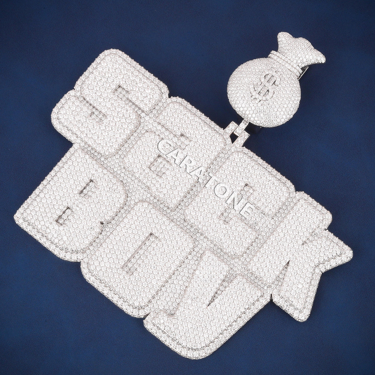 Custom Iced Out Stack Boy Hip Hop Pendant with Lab Grown Diamonds