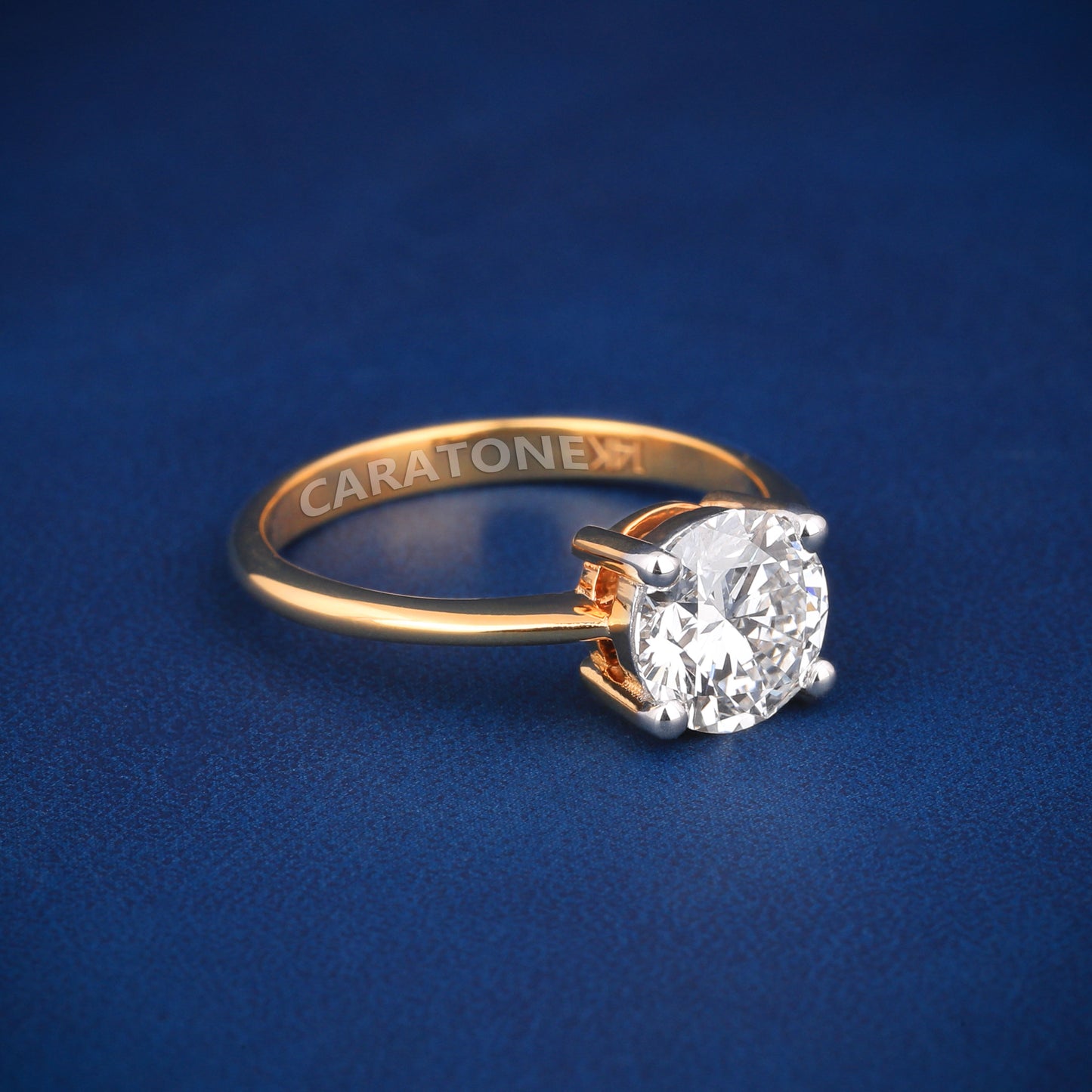 Wedding Solitaire Round 1.60ct Diamond Ring