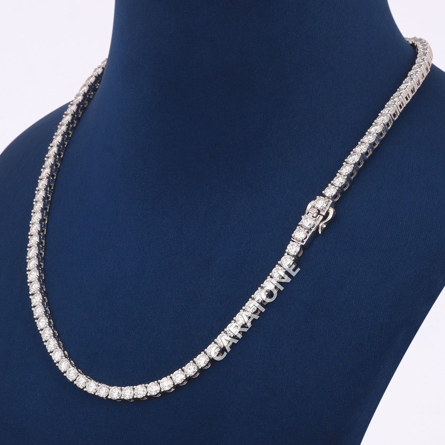 18 Inch 4mm Diamond Tennis Chain Sparkling Iced Jewelry for Men and Women